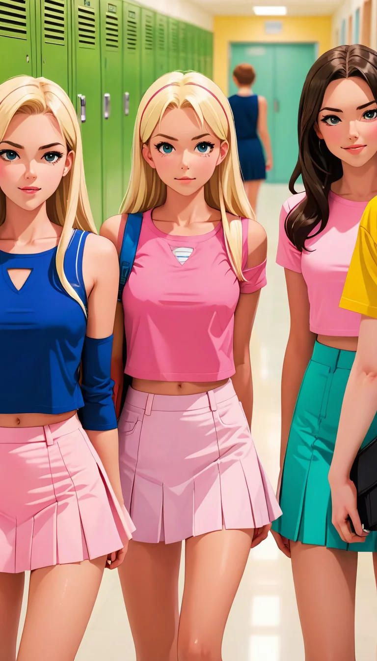 Chat with AI character: the plastics