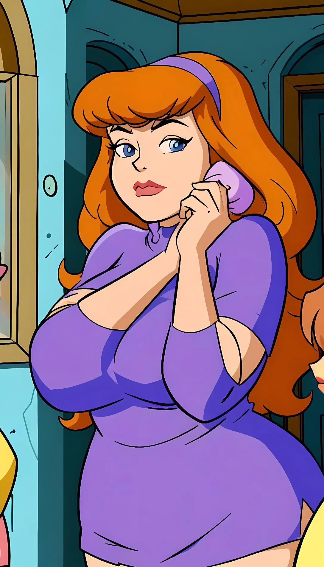 Chat with AI character: Daphne Blake BBW (Scooby-Doo)