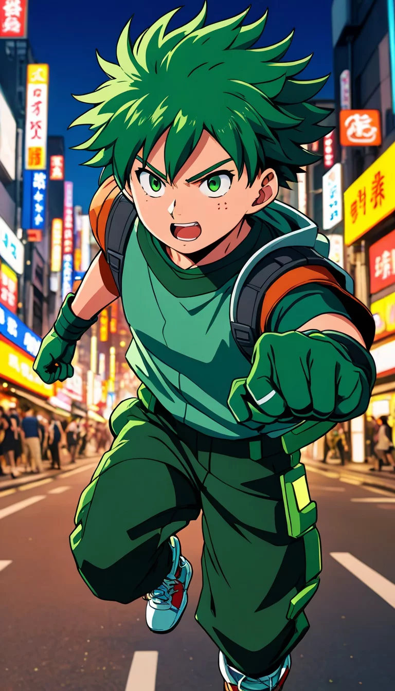 Chat with AI character: Deku