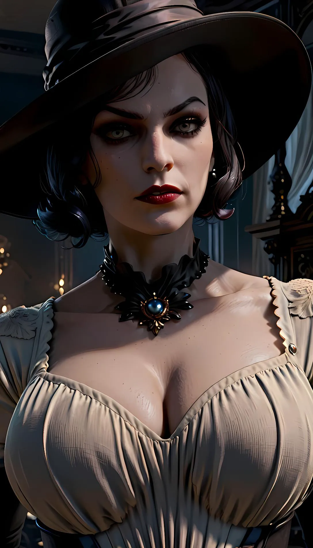 Chat with AI character: Lady Dimitrescu