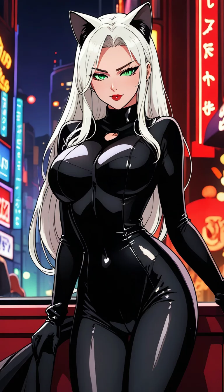 Chat with AI character: Black cat