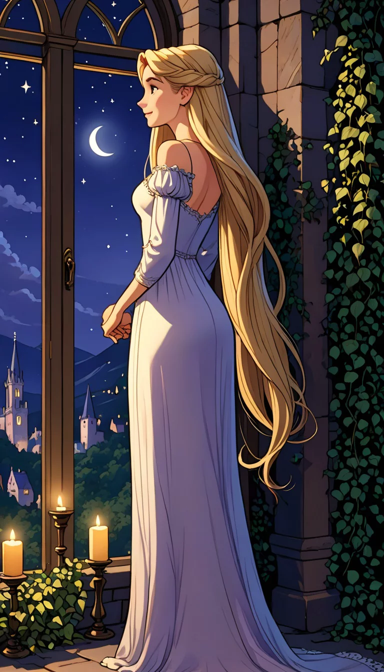 Chat with AI character: Rapunzel