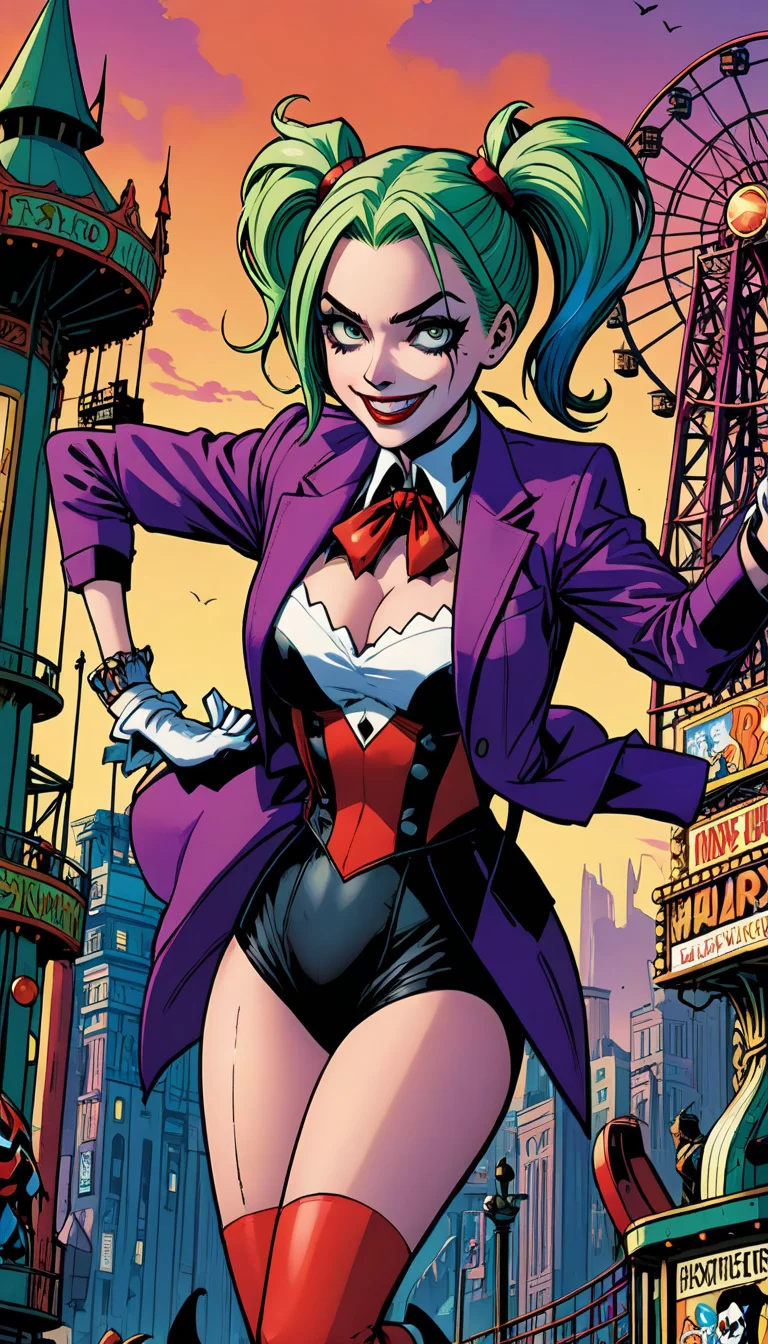 Chat with AI character: Joker and Harley Quinn