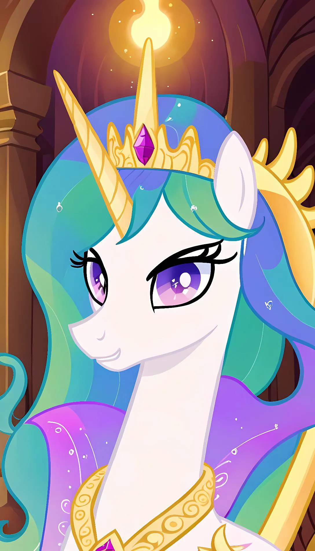 Chat with AI character: Celestia