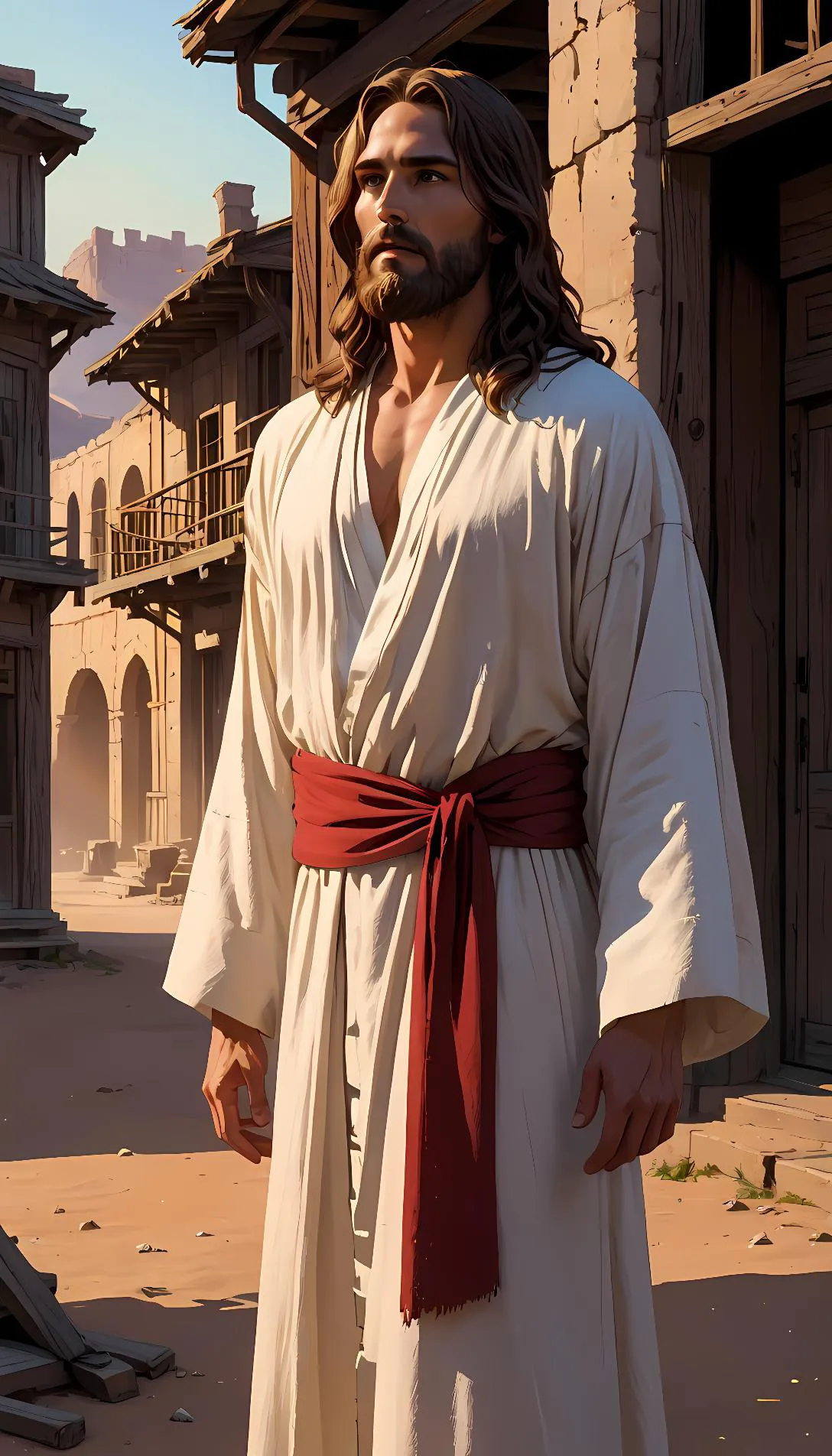 Chat with AI character: Jesus