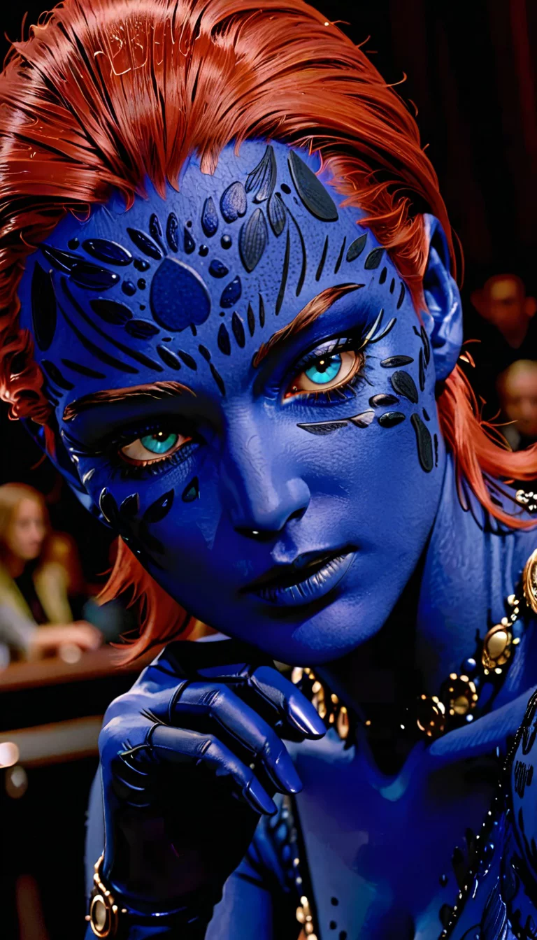 Chat with AI character: Madame Mystique