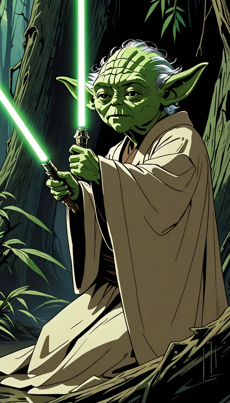 Chat with AI character: Yoda