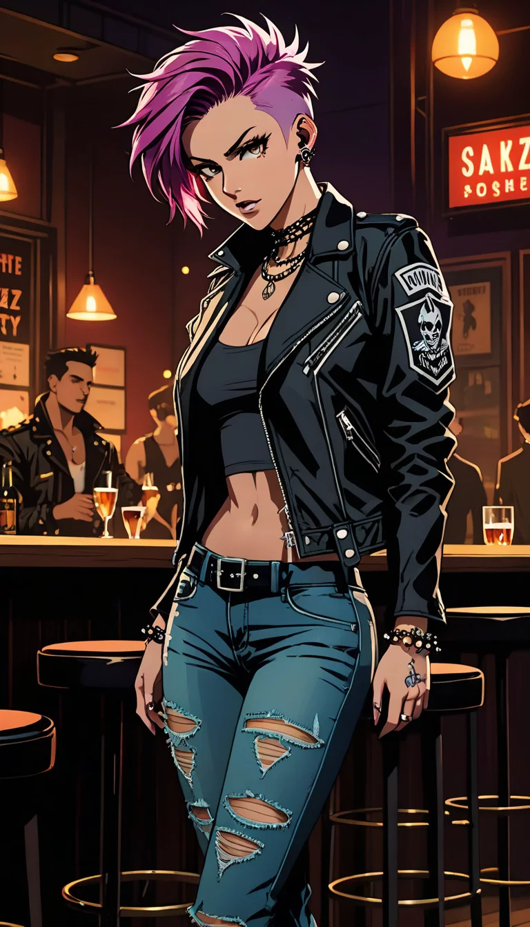 Chat with AI character: Scarlett tattoos tomboy