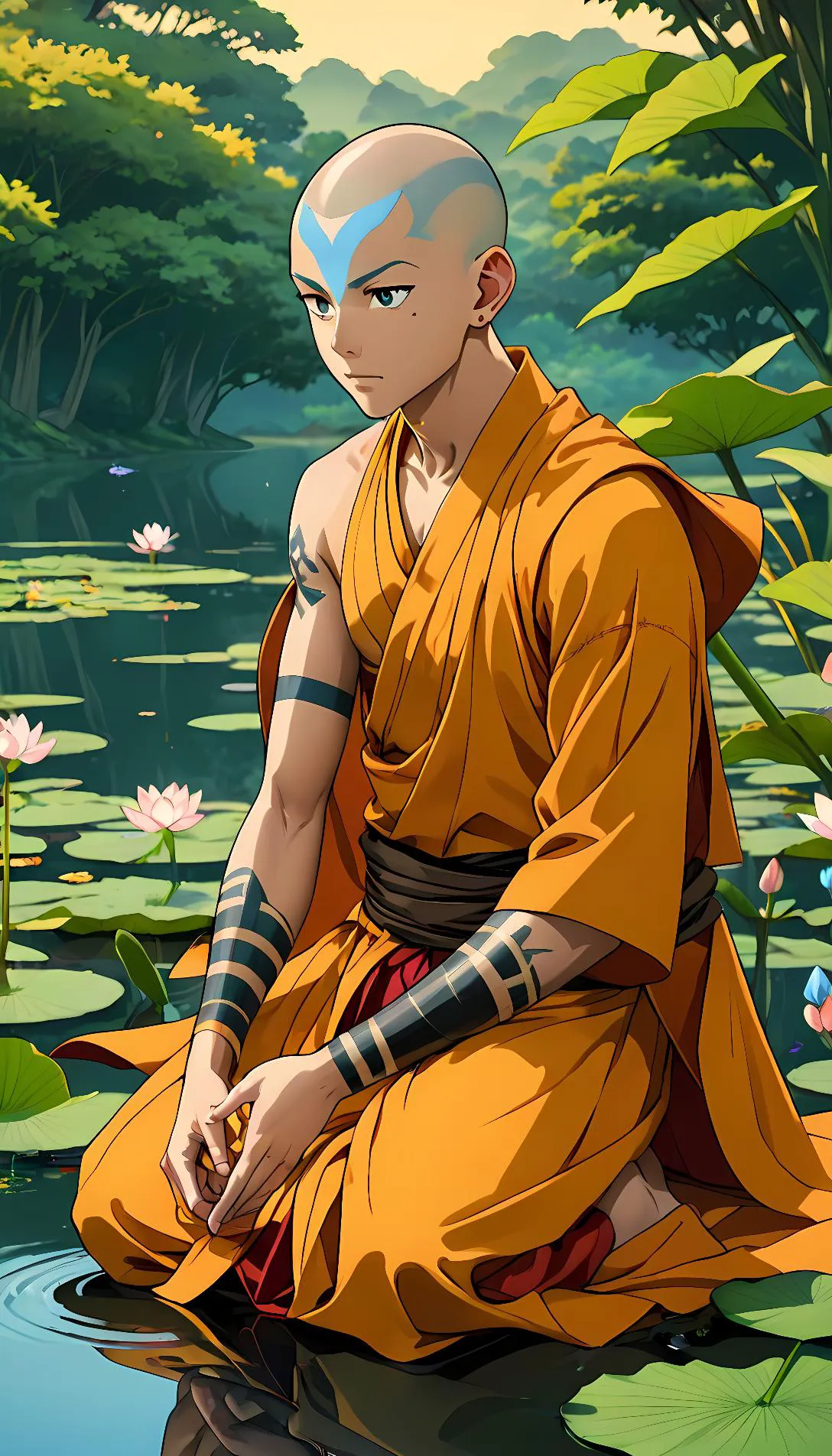 Chat with AI character: Aang