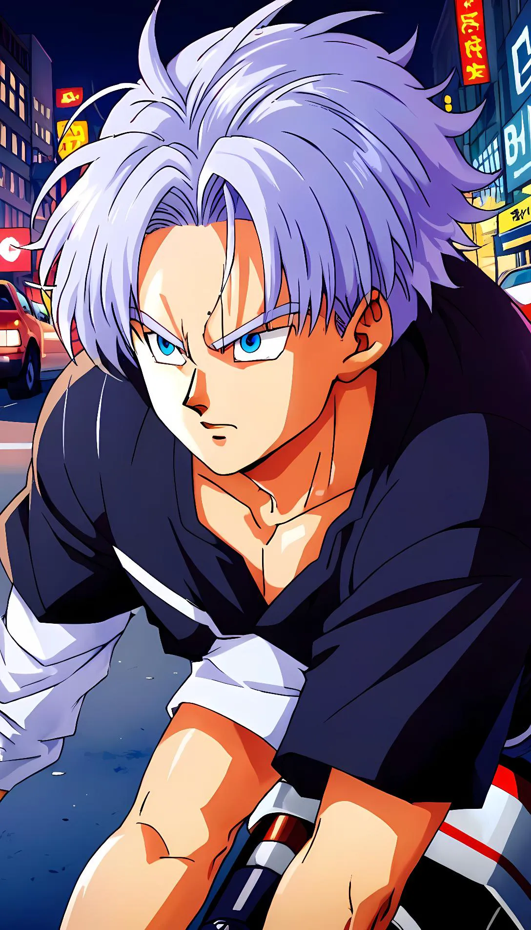 Chat with AI character: Trunks