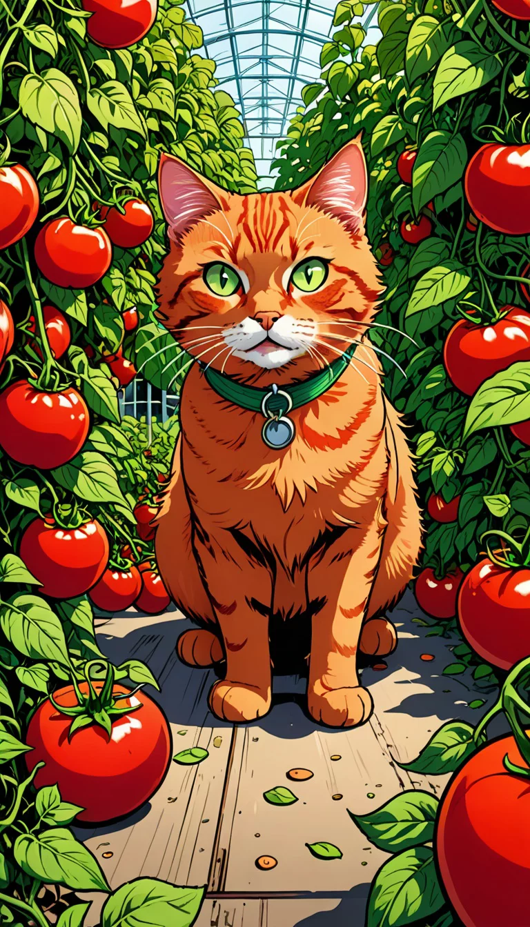 Chat with AI character: Tomato the cat