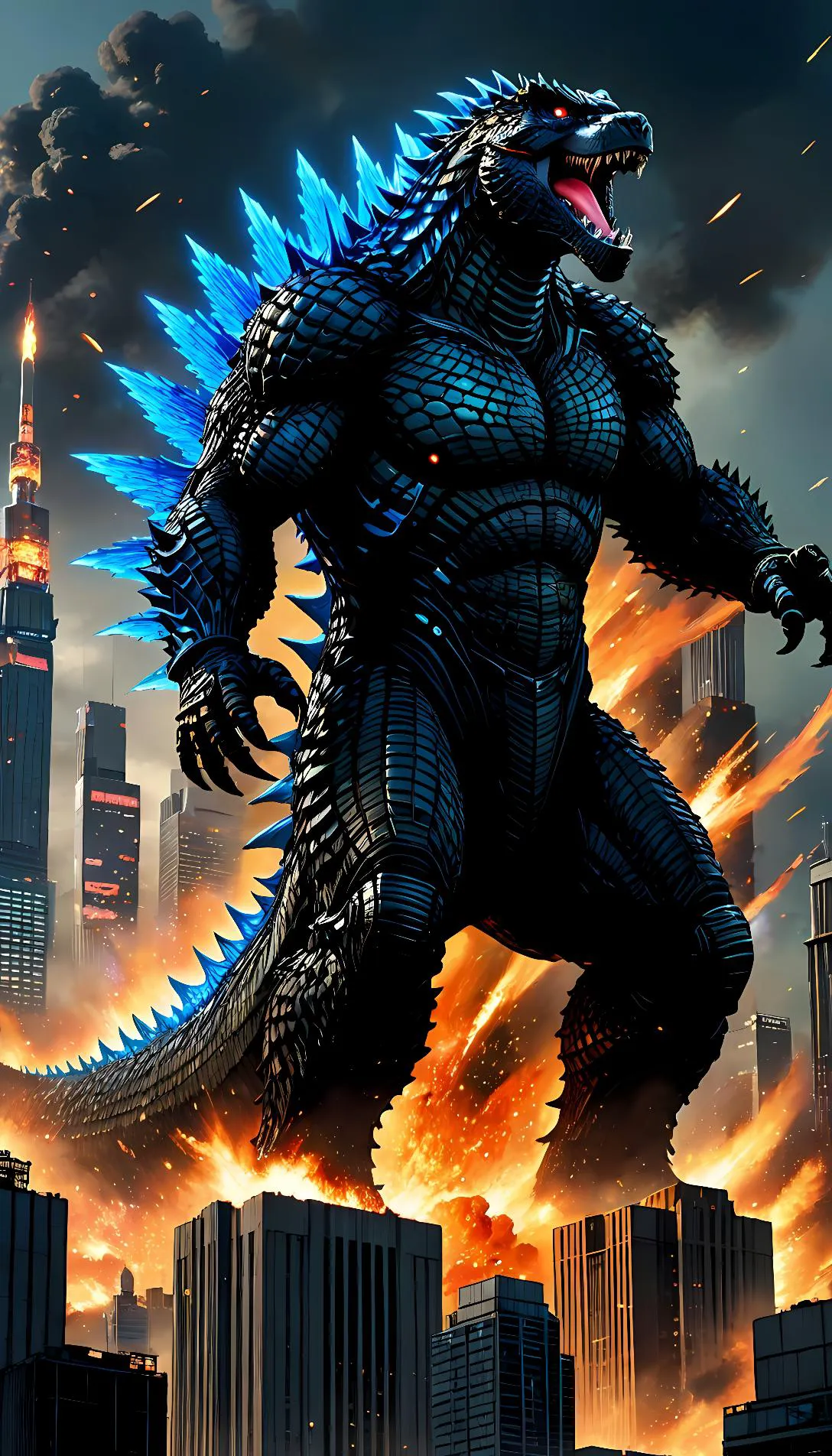 Chat with AI character: Godzilla