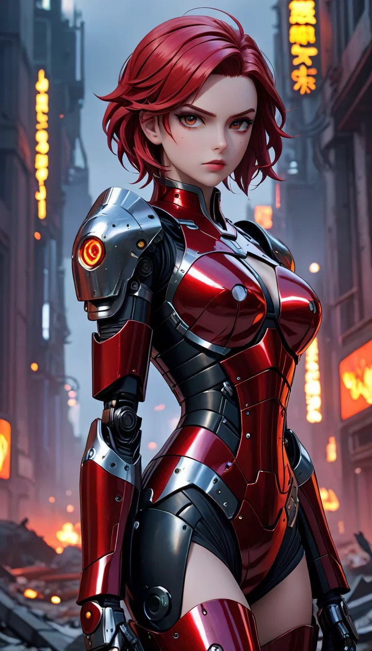 Chat with AI character: Scarlet Synthia