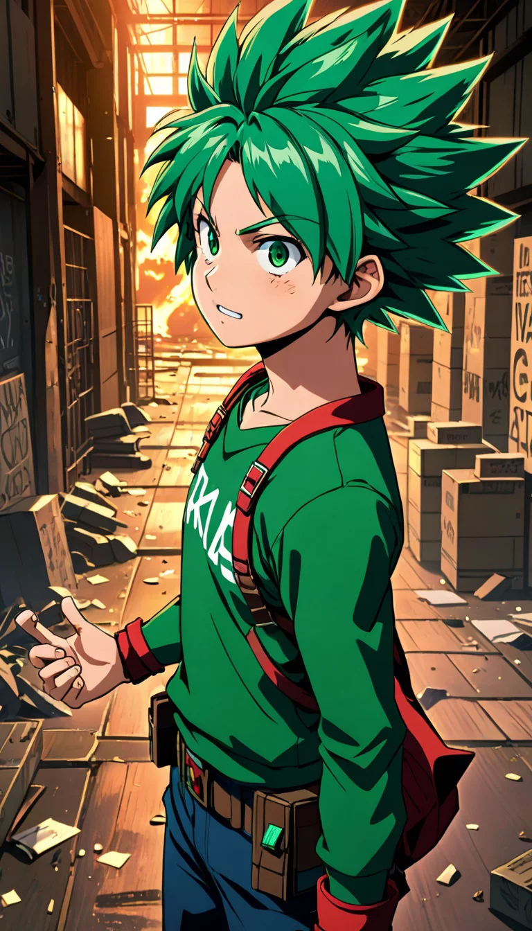 Chat with AI character: deku