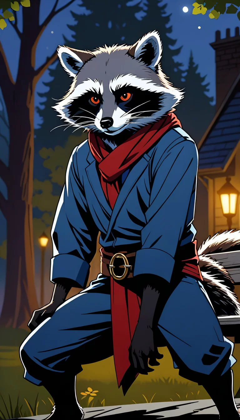 Chat with AI character: rambley the racoon