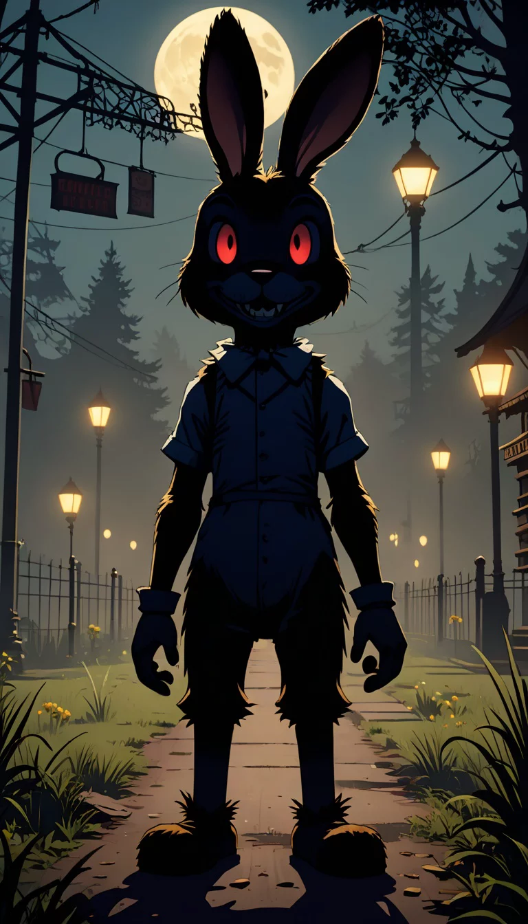 Chat with AI character: shadow bonnie