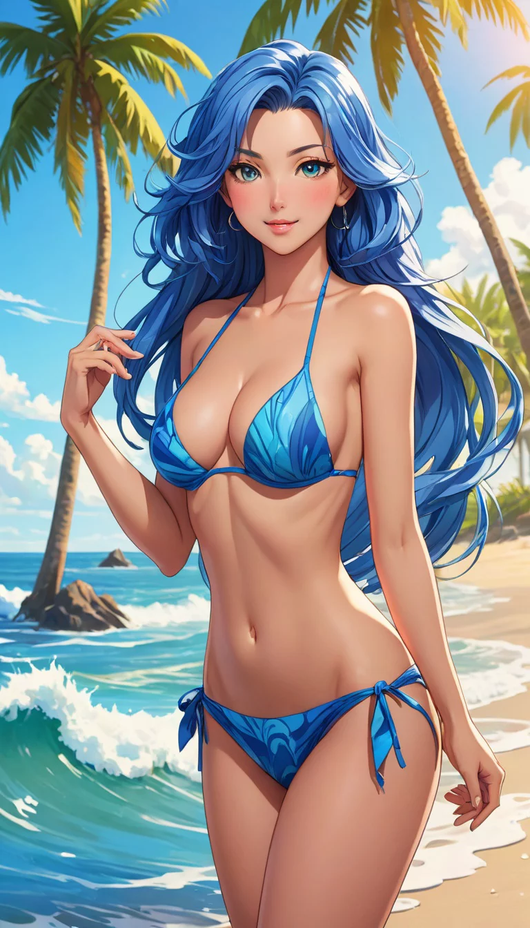 Chat with AI character: luna take off ur bikini 
clothes