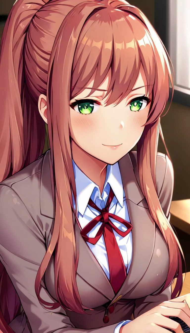 Chat with AI character: Monika