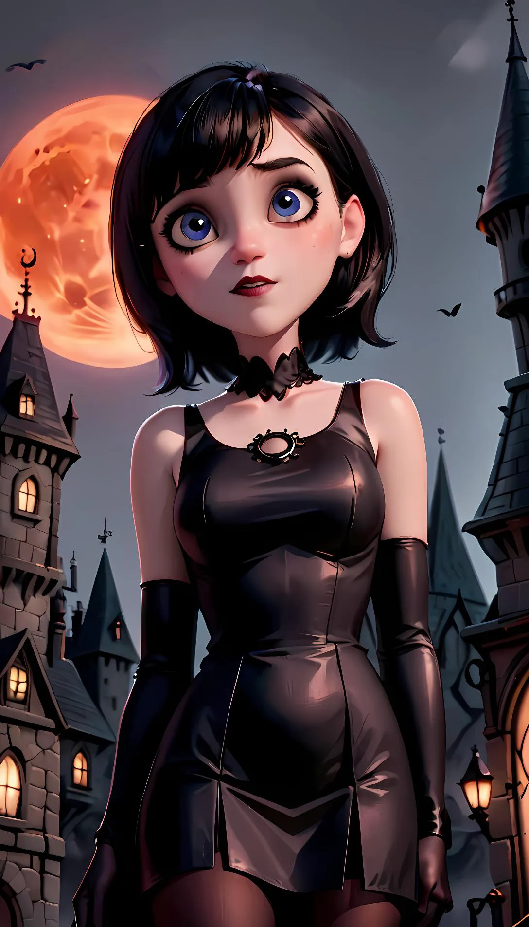 Chat with AI character: Mavis Dracula