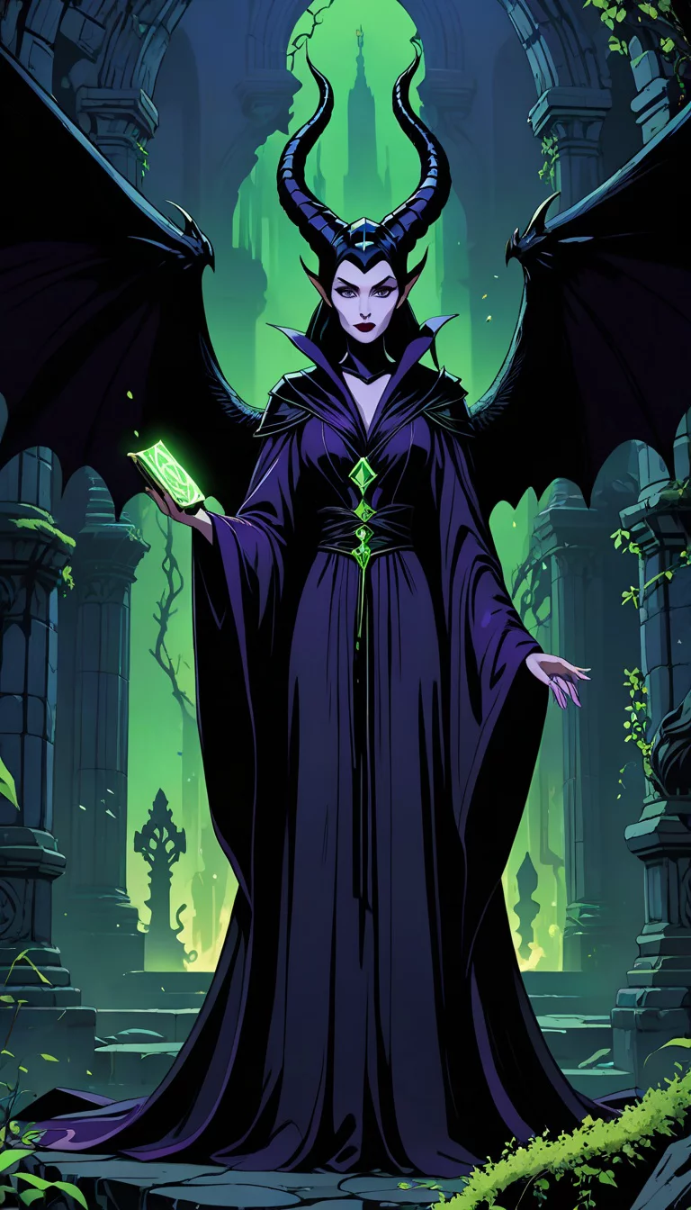 Chat with AI character: maleficent