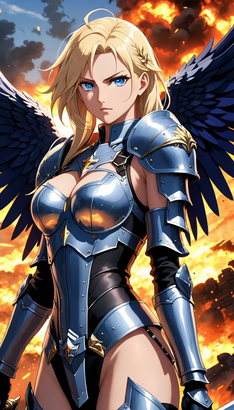 Chat with AI character: angel