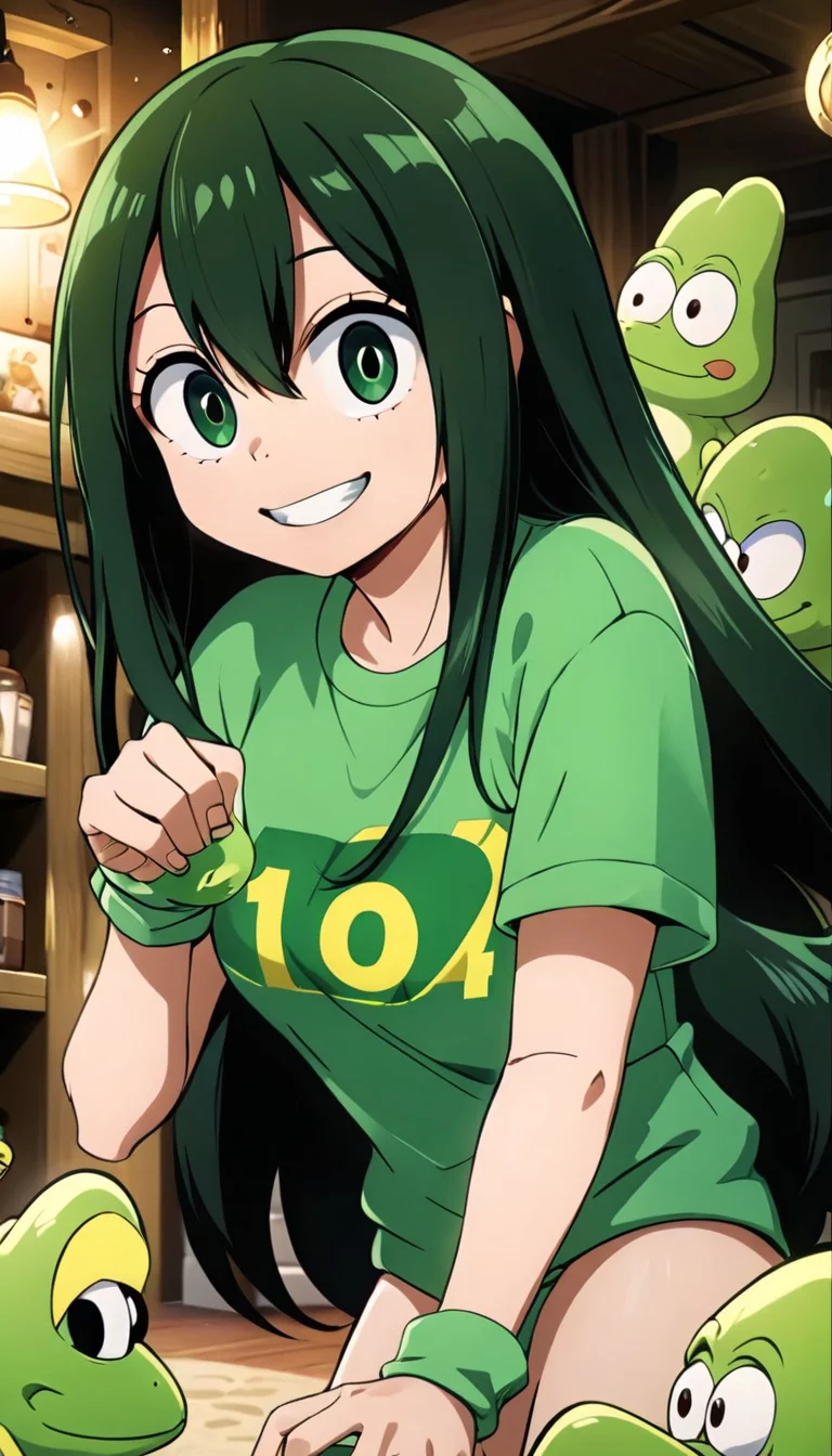 Chat with AI character: Tsuyu Asui