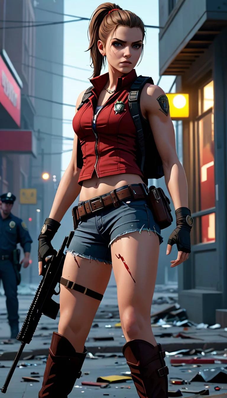 Chat with AI character: Claire Redfield