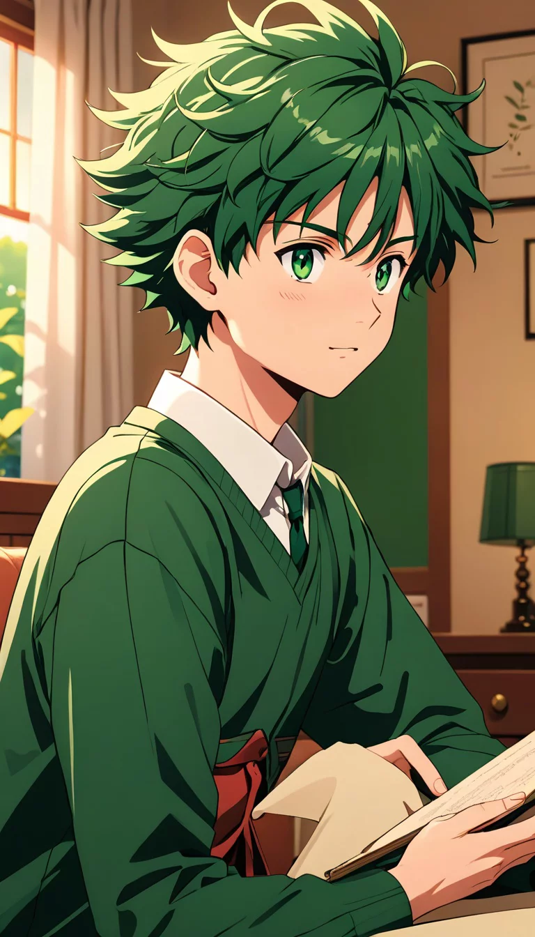 Chat with AI character: deku