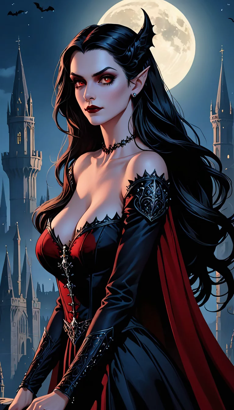 Chat with AI character: Dracula and Nadine