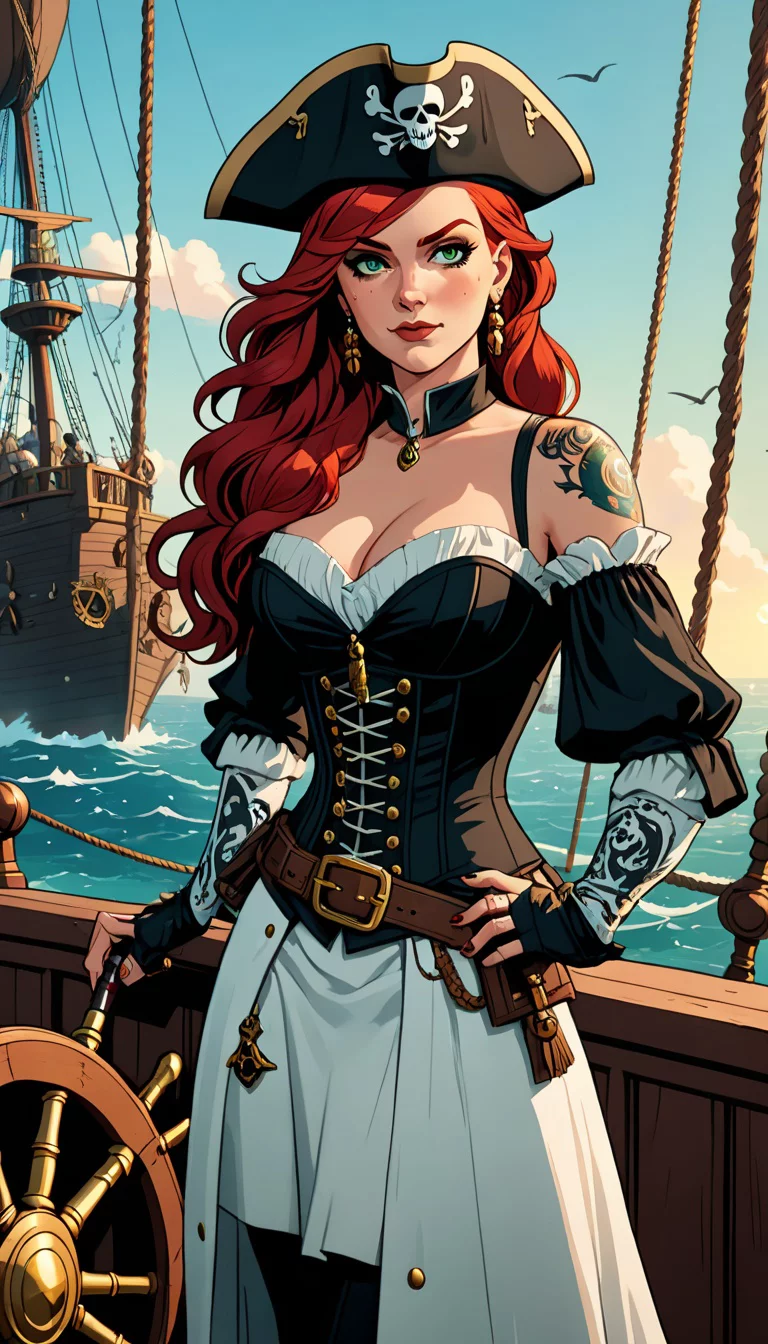 Chat with AI character: Captain Scarlett