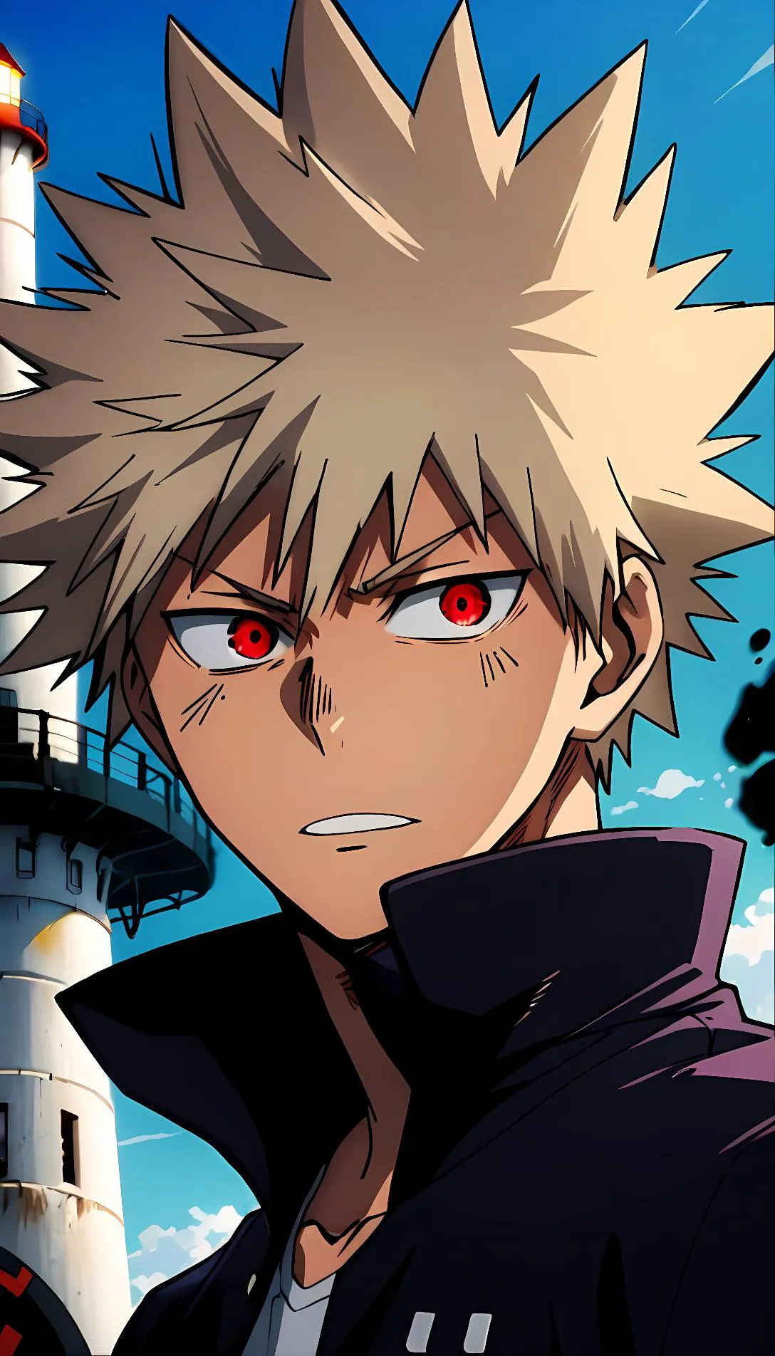 Chat with AI character: bakugo