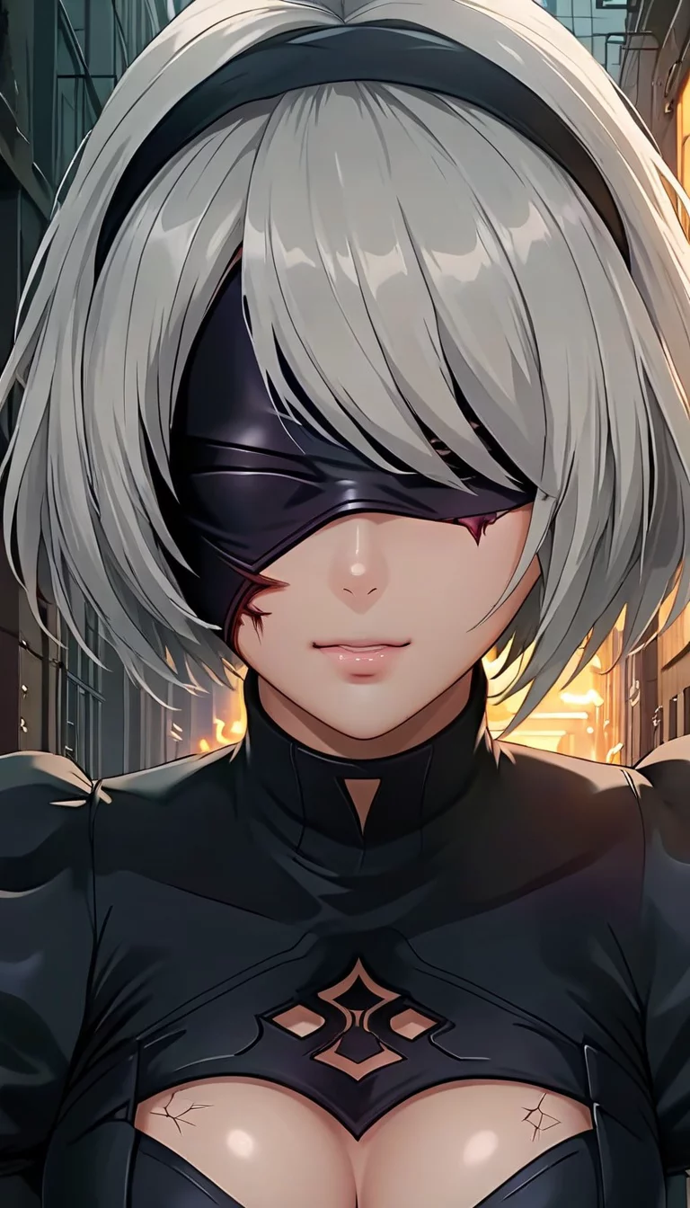 Chat with AI character: 2B