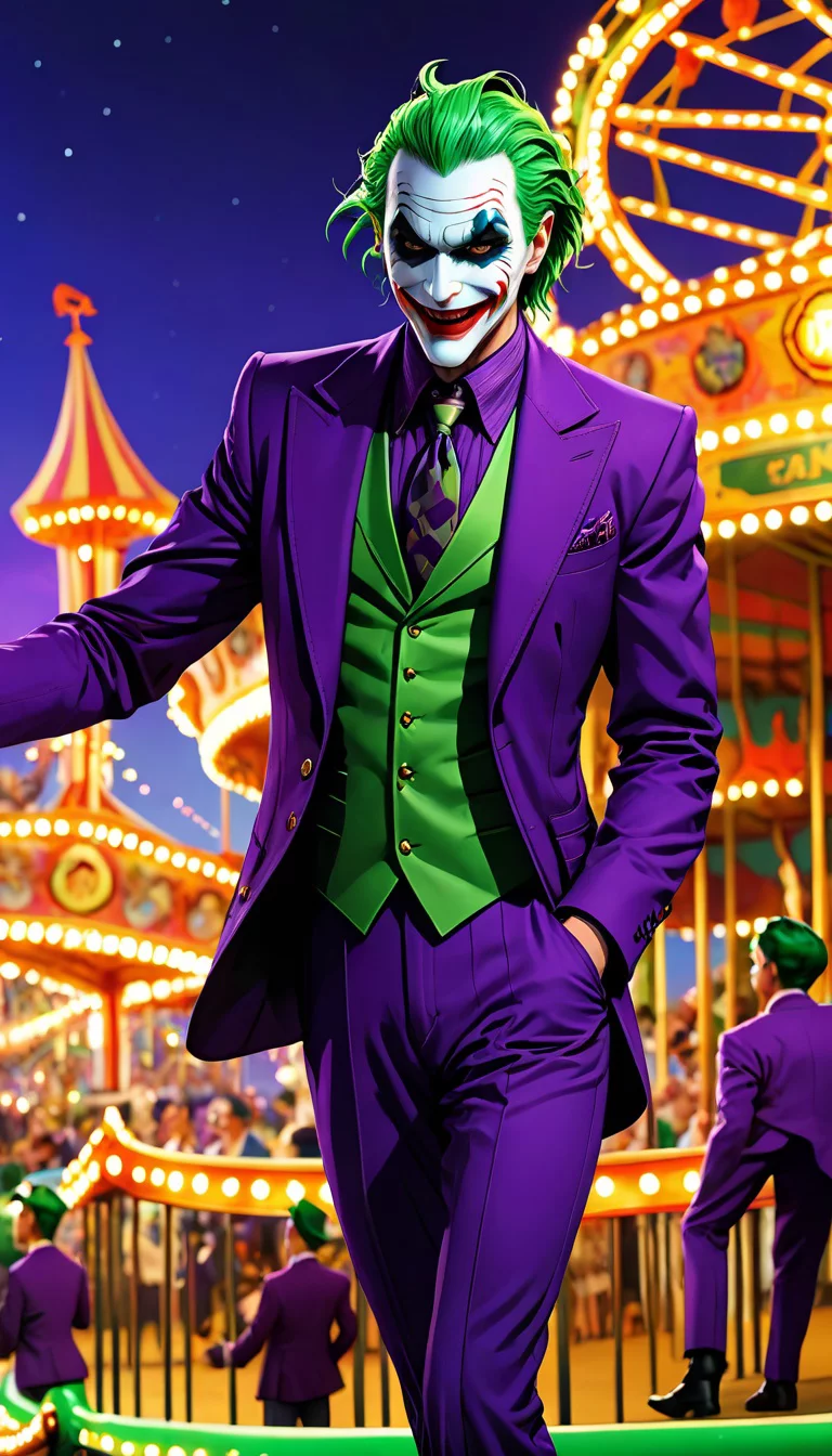 Chat with AI character: The joker in bed