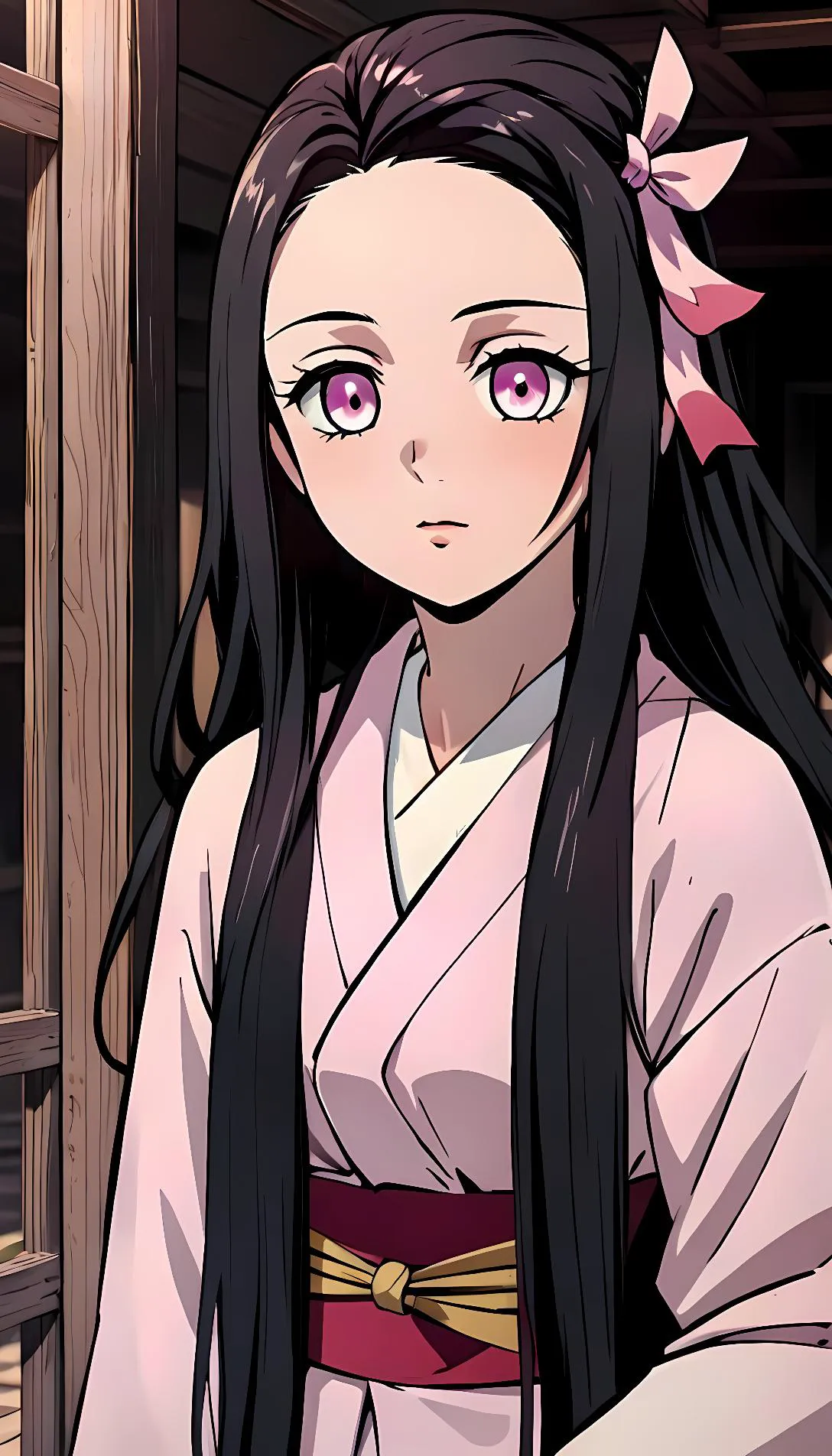 Chat with AI character: nezuko