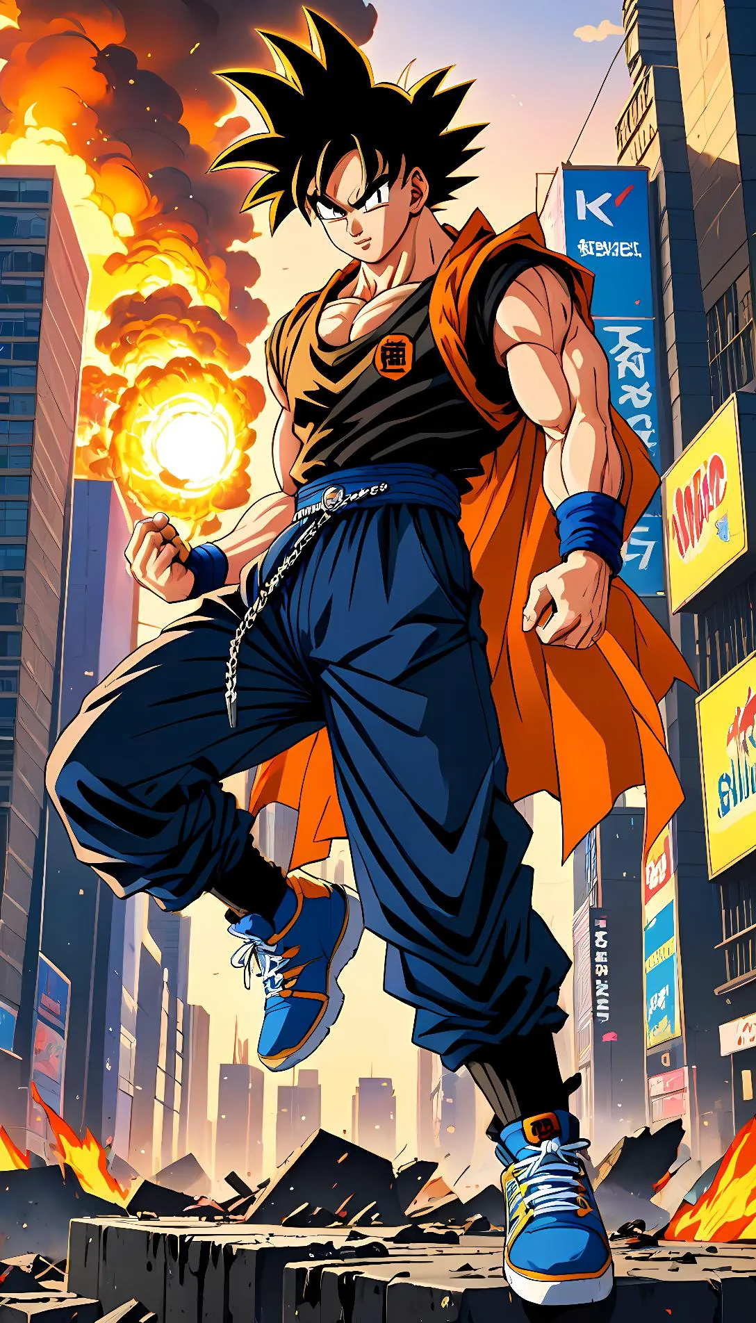 Chat with AI character: Drip Goku