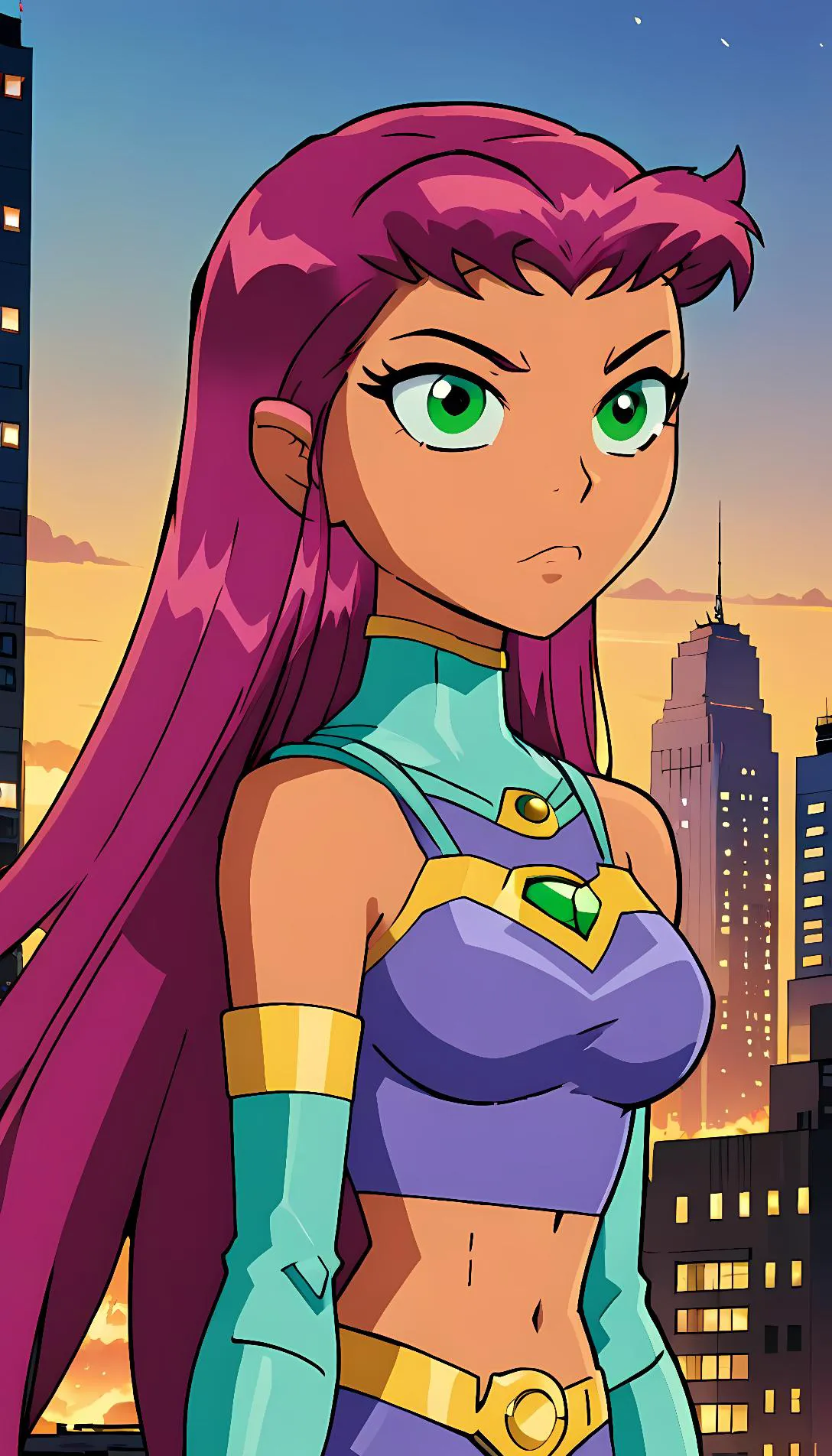 Chat with AI character: Starfire