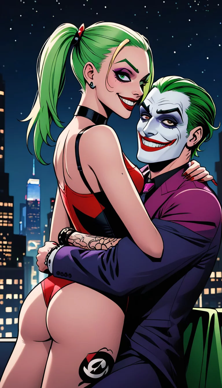 Chat with AI character: The Joker & Harley Quinn