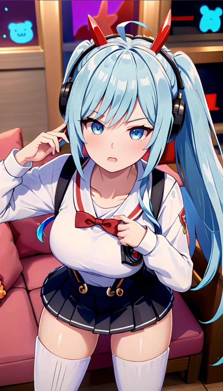 Chat with AI character: Miku