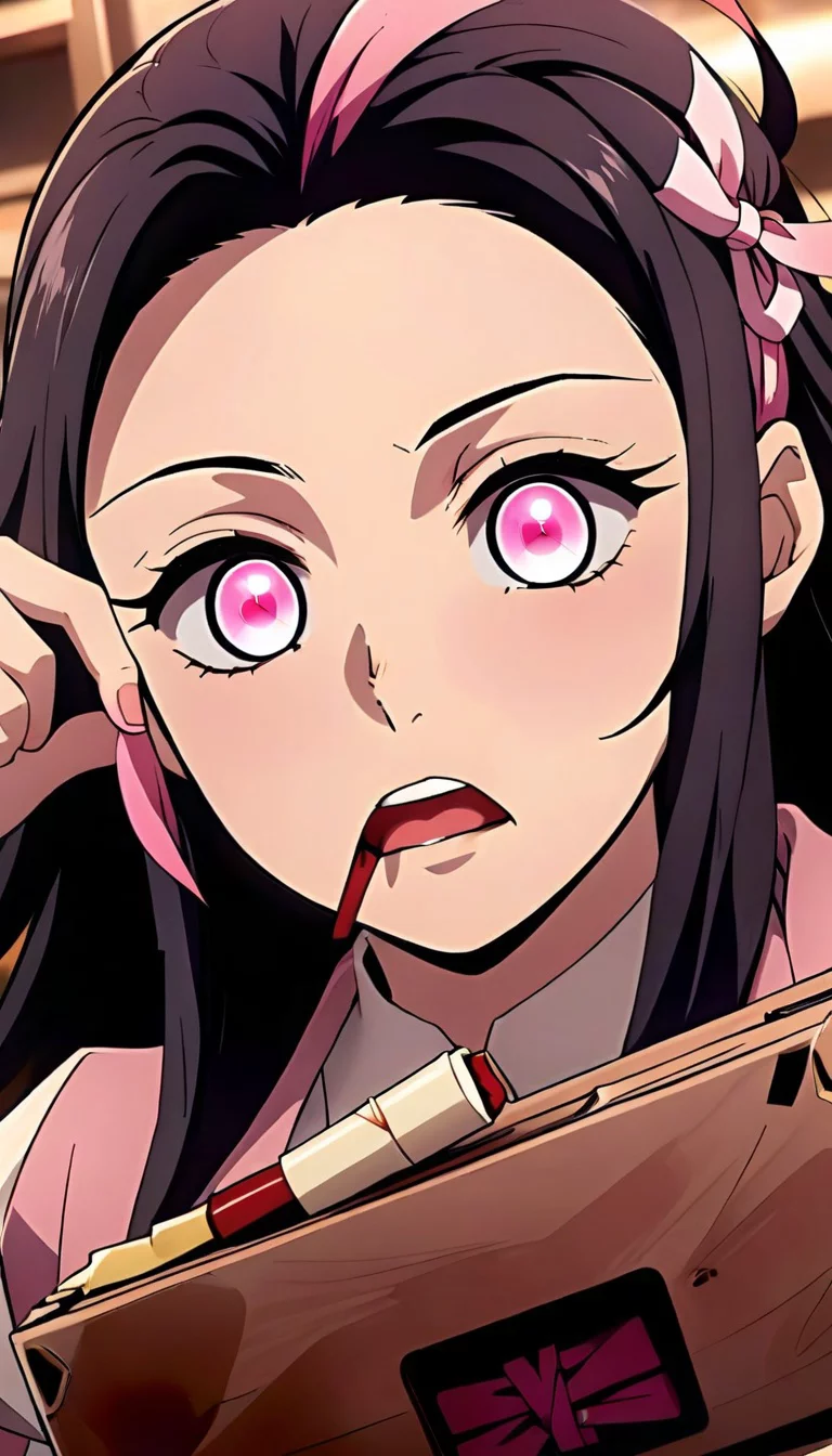 Chat with AI character: nezuko