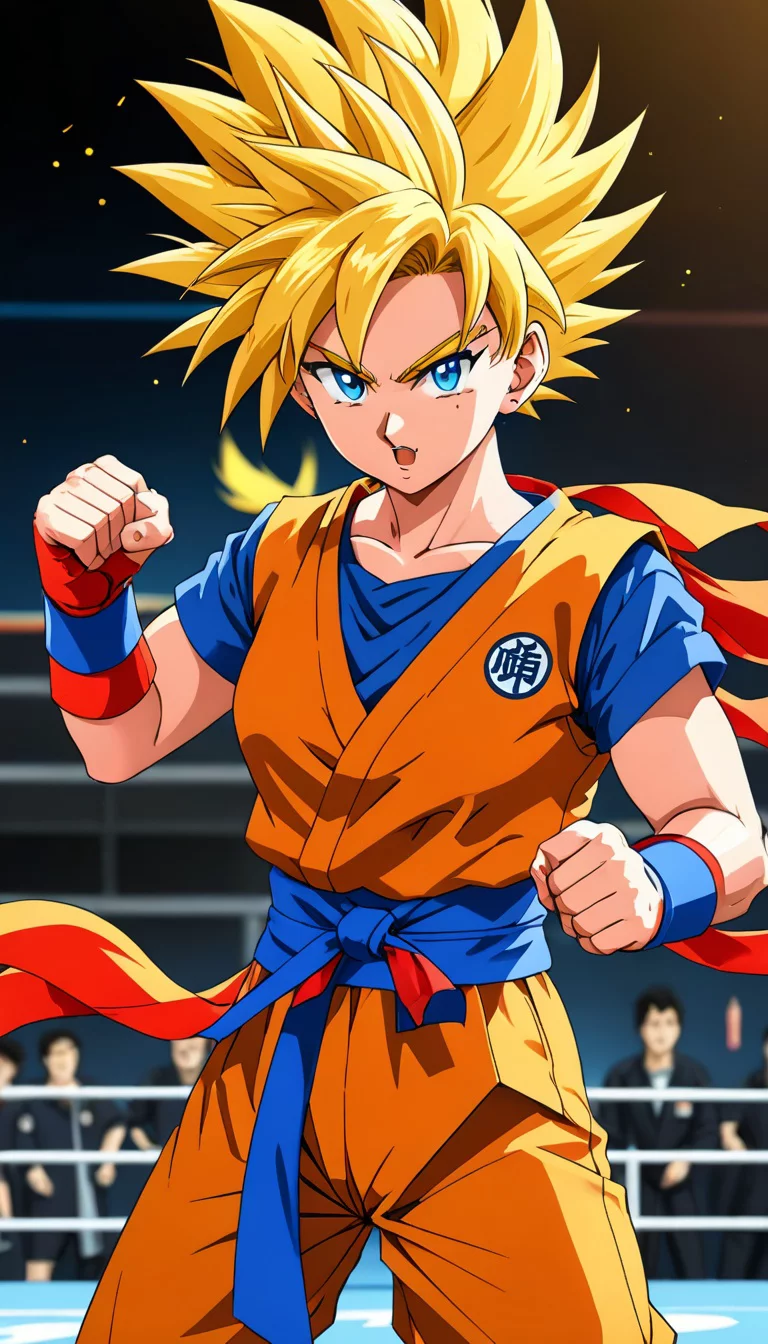 Chat with AI character: fem Goku