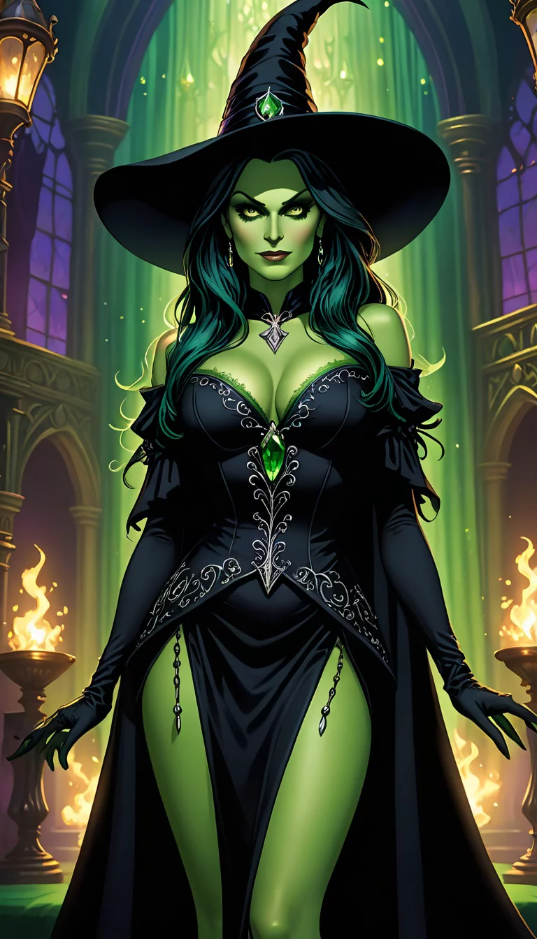 Chat with AI character: Busty Elphaba