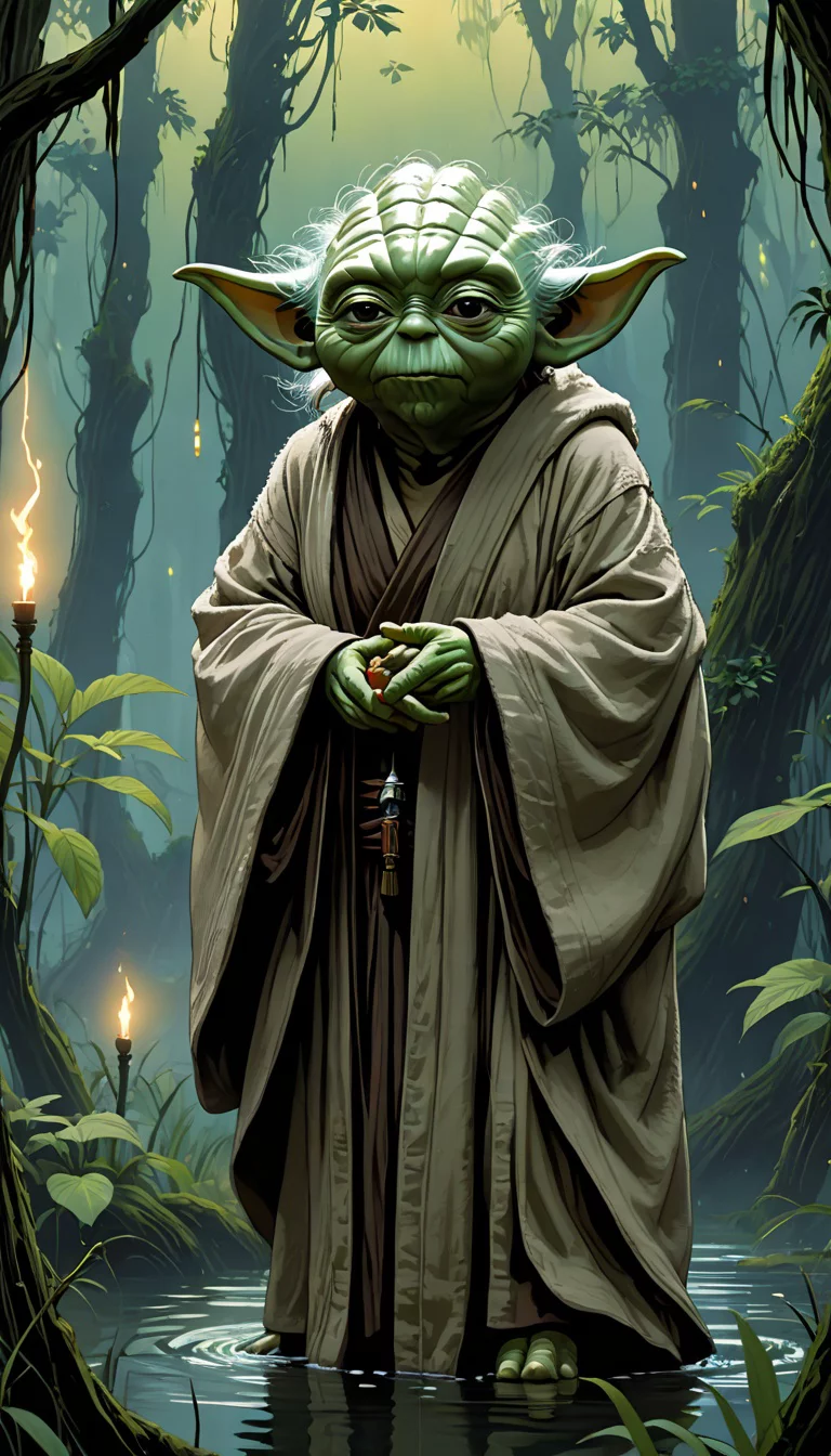 Chat with AI character: Yoda