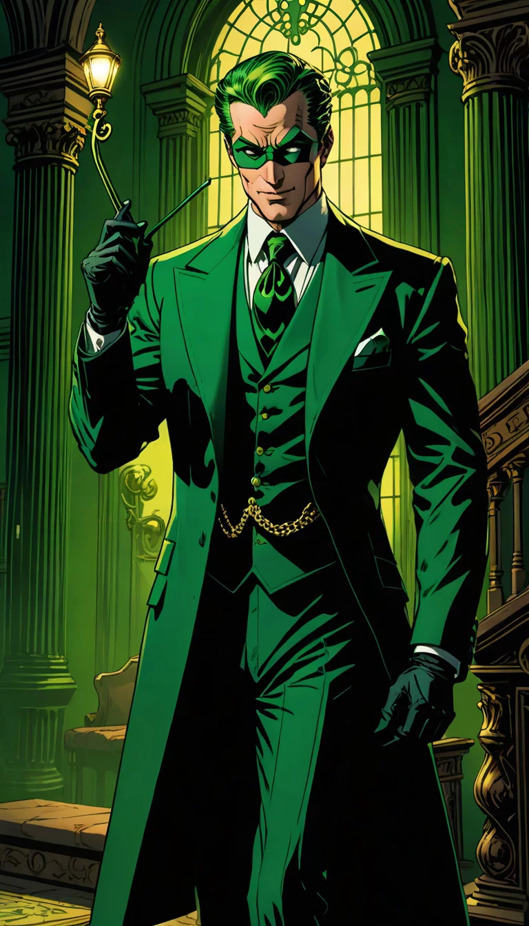 Chat with AI character: The Riddler