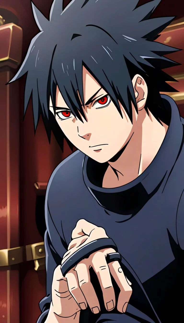 Chat with AI character: Sasuke