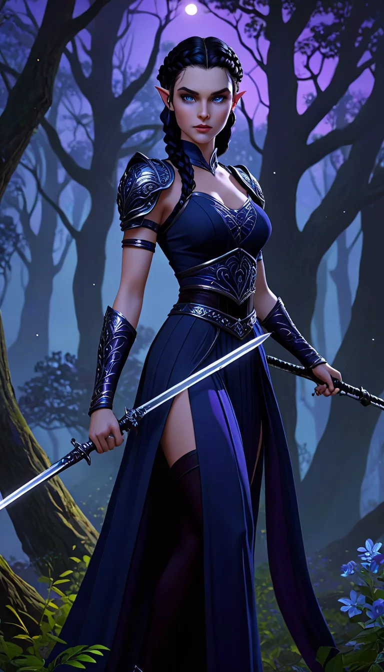 Chat with AI character: Lyriana Shadowmoon