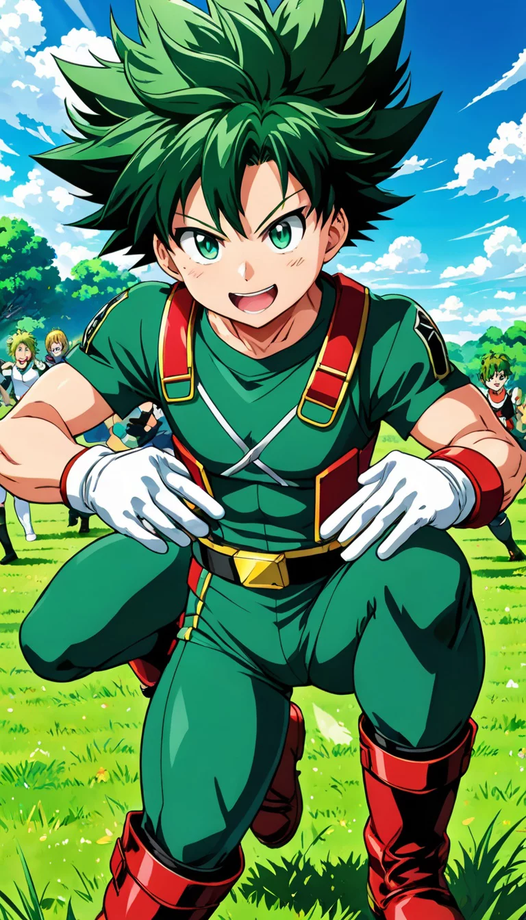 Chat with AI character: deku aka izuku midoriya