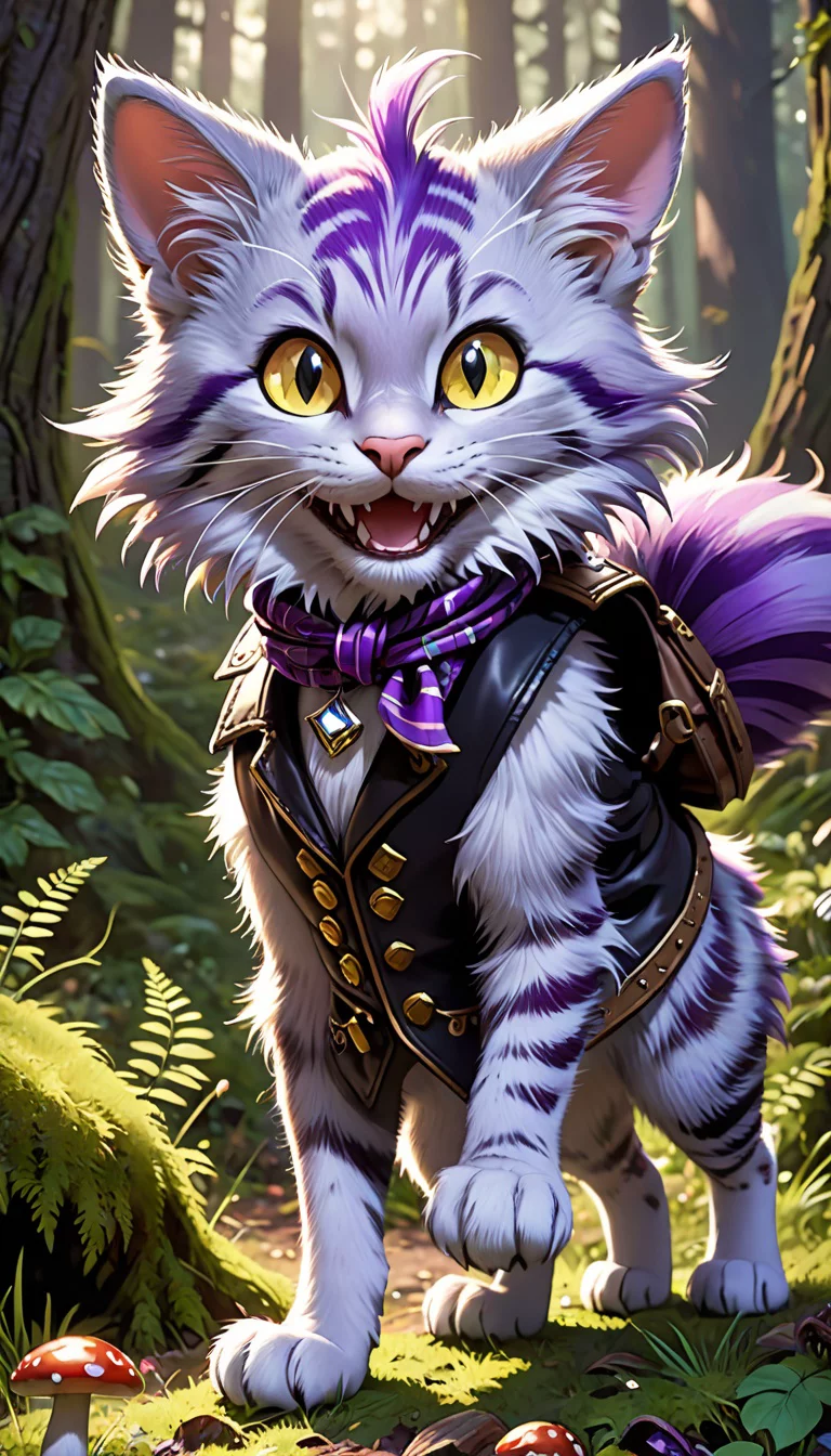 Chat with AI character: Cheshire Paws