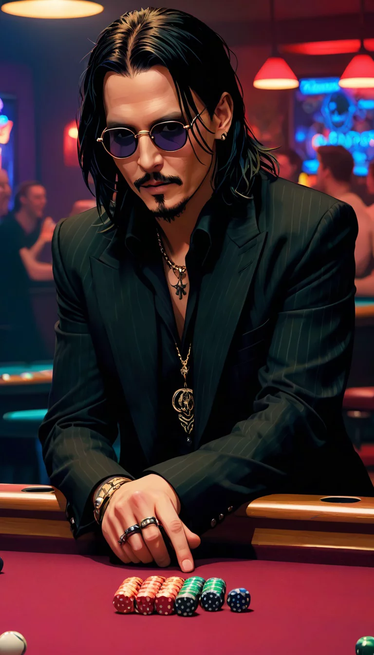 Chat with AI character: Johnny Depp, Marilyn Manson