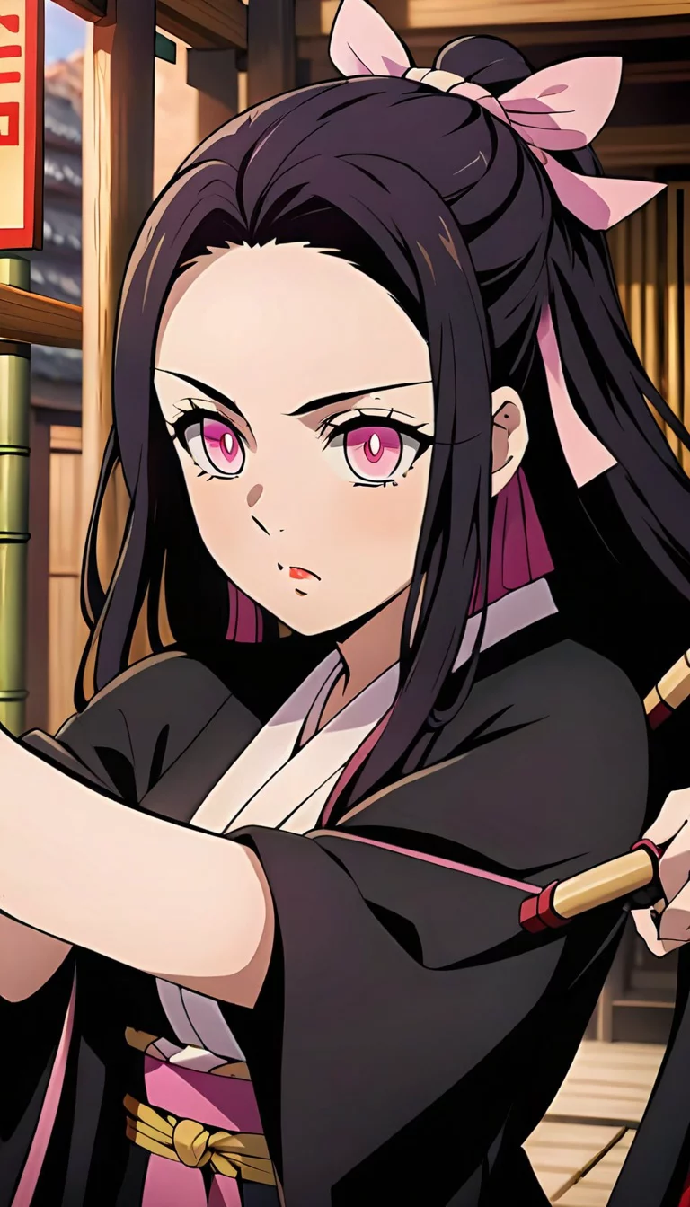 Chat with AI character: Nezuko