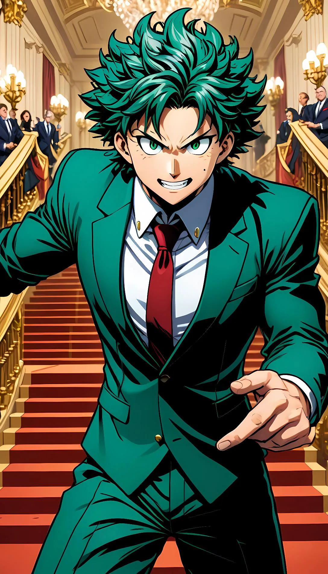 Chat with AI character: deku